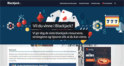 Desktop Screenshot of no.blackjack.org