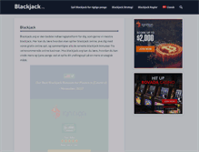 Tablet Screenshot of dk.blackjack.org